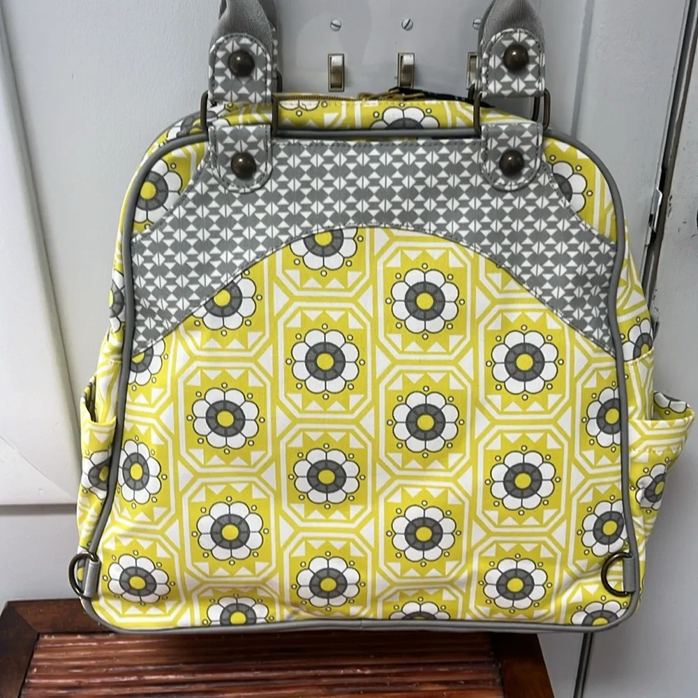 Petunia Pickle Bottom Succulent Garden Sashay Satchel Diaper Bag,NWT